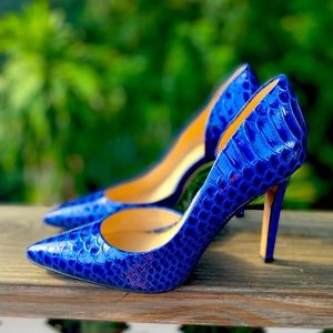 Jessica Simpson Royal Blue Heels